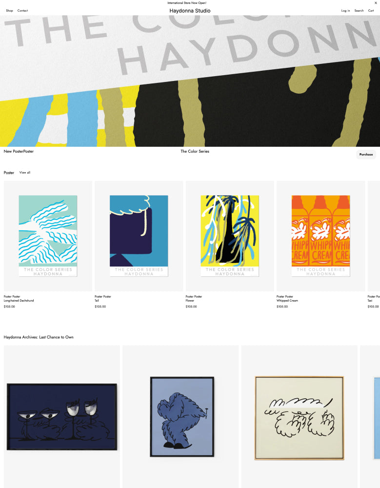 Hay donna studio using Etheryx