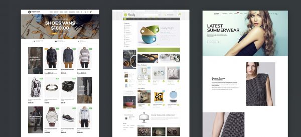 Boring Shopify theme designs